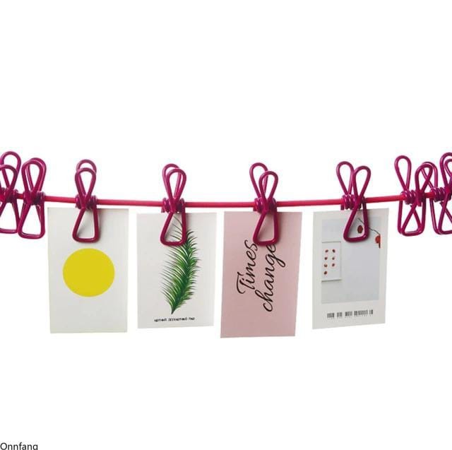 Elastic Rope With 12 Clips -