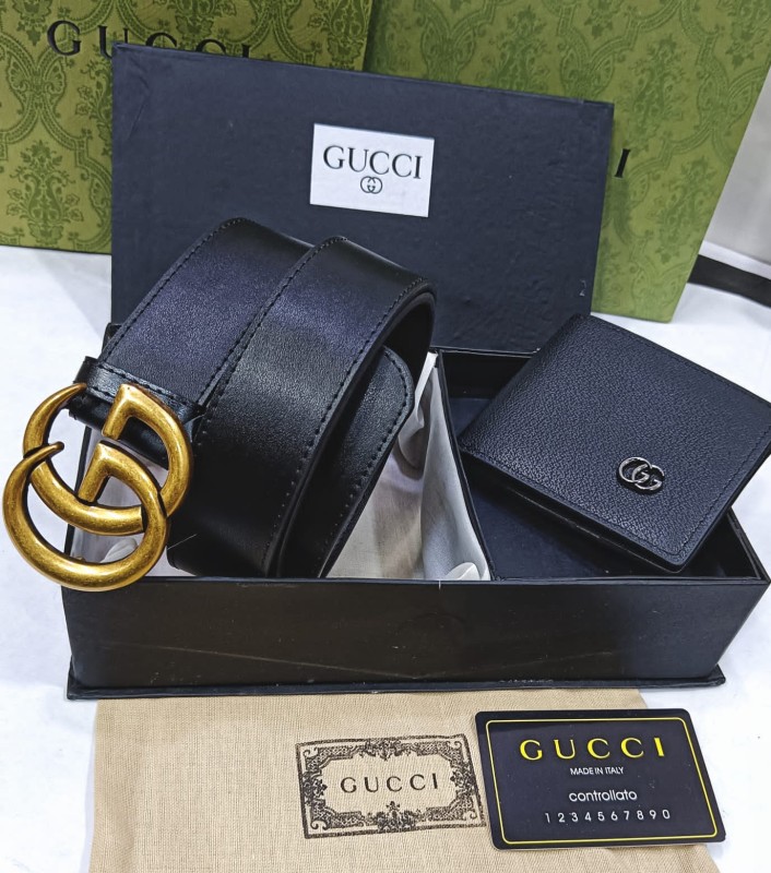 BELT+ WALLET SET