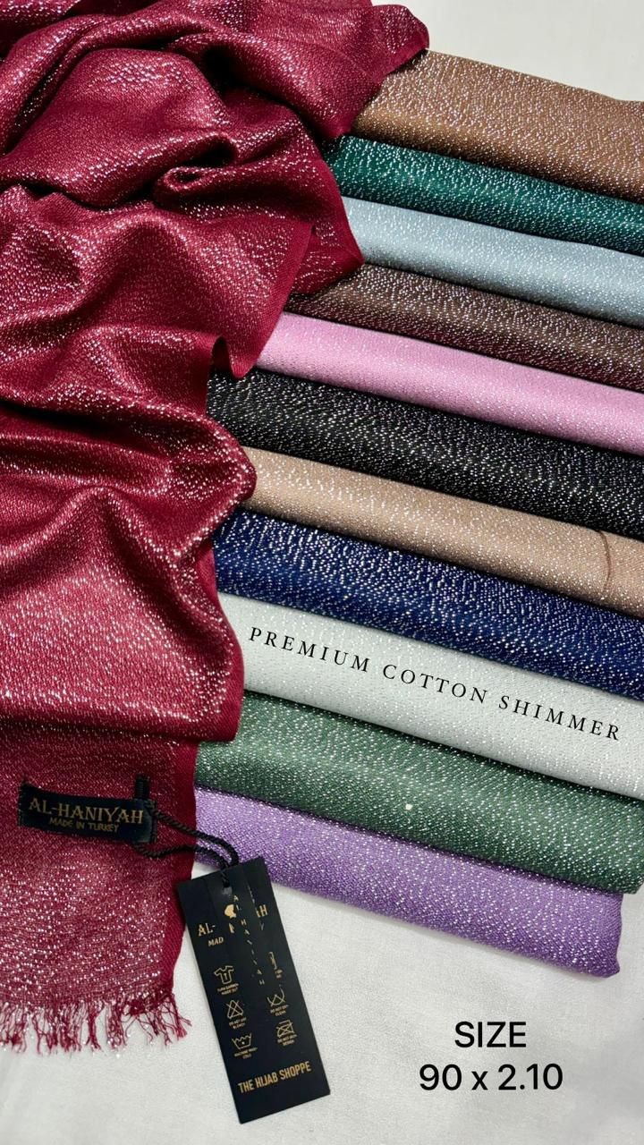IMPORTED COTTON SHIMMER