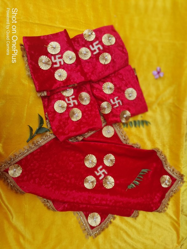 PUJA THALI COVER.....THALPOSE PACK OF 6