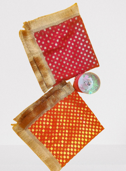 PUJA THALI COVER.....THALPOSE PACK OF 2
