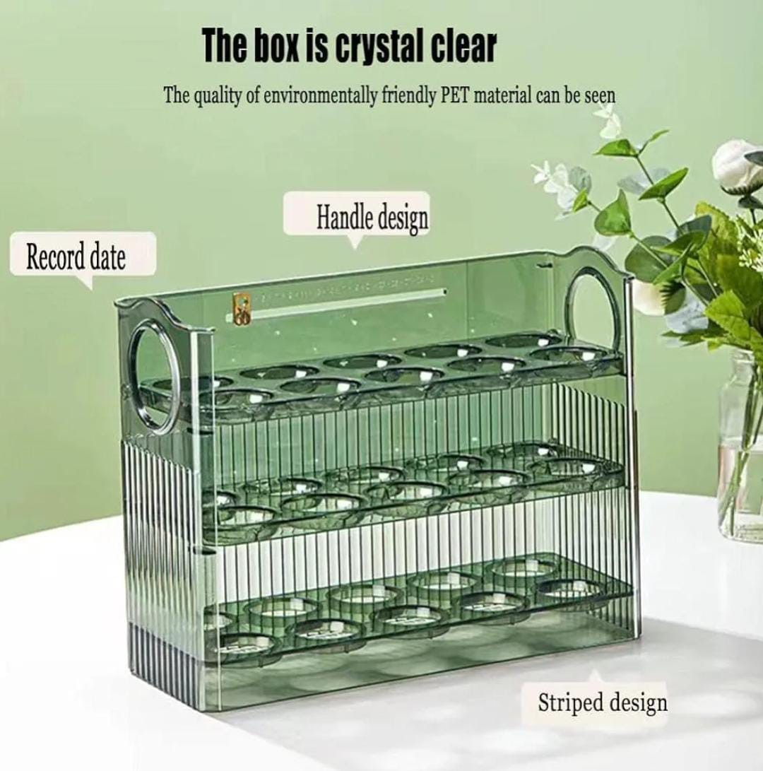 30 Eggs Tray Bins Egg Holder
