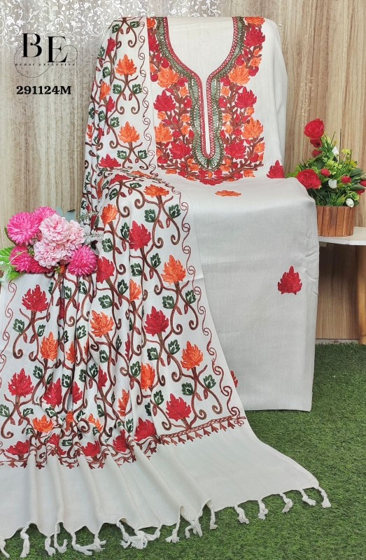 KASHMIRI WORK WINTER PASHMINA SUITS