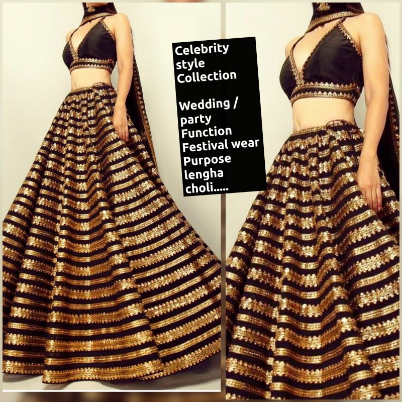 Heavy silk lehnga