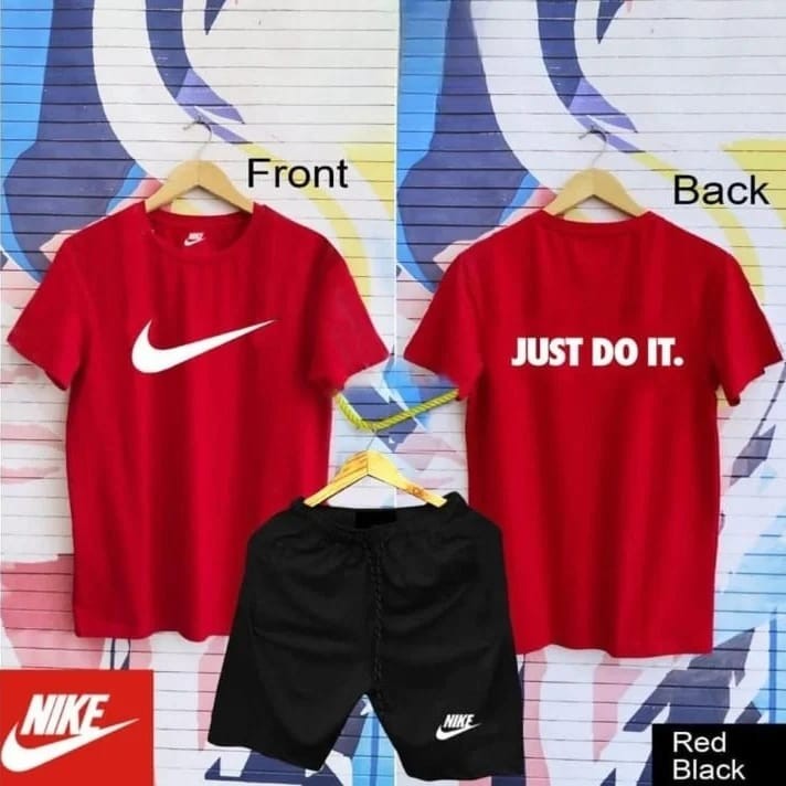 T-shirt + Short  Side Zip Pocket