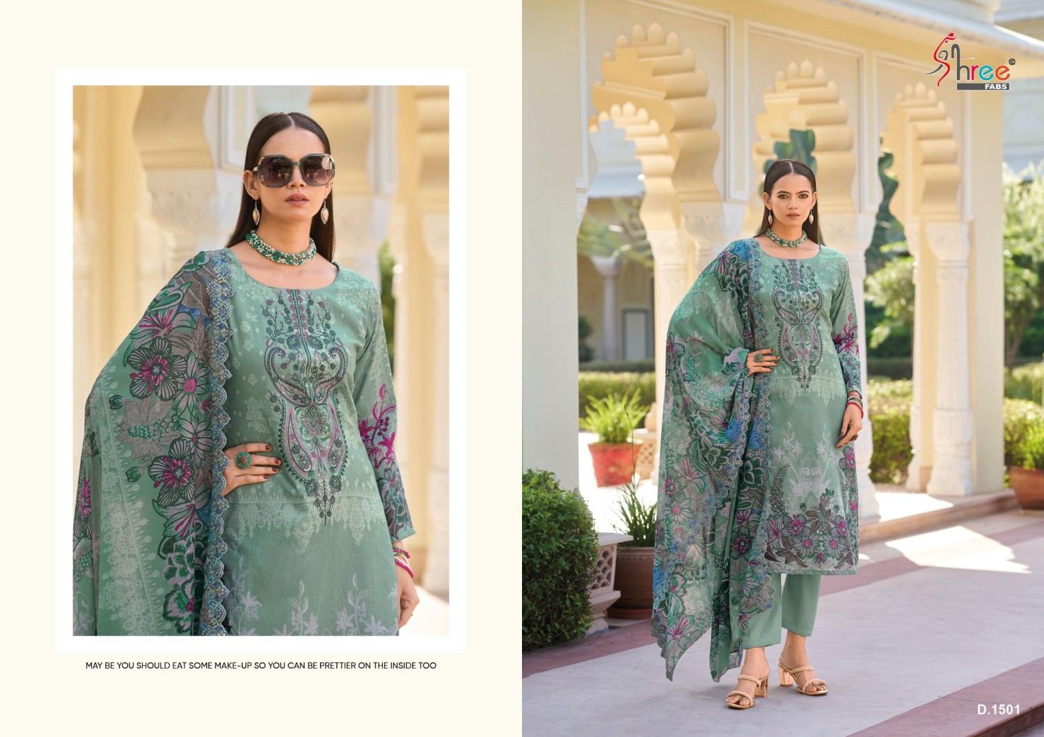 Digital Print suit bottom with dupatta