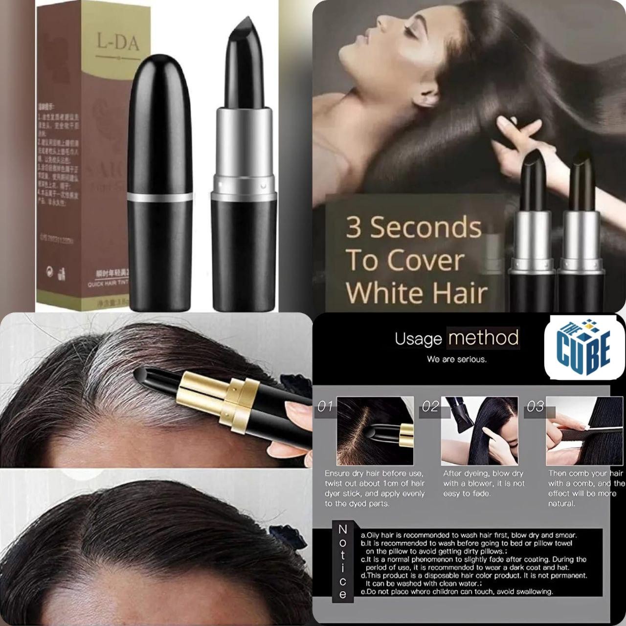 Black hair Colour @170rs each