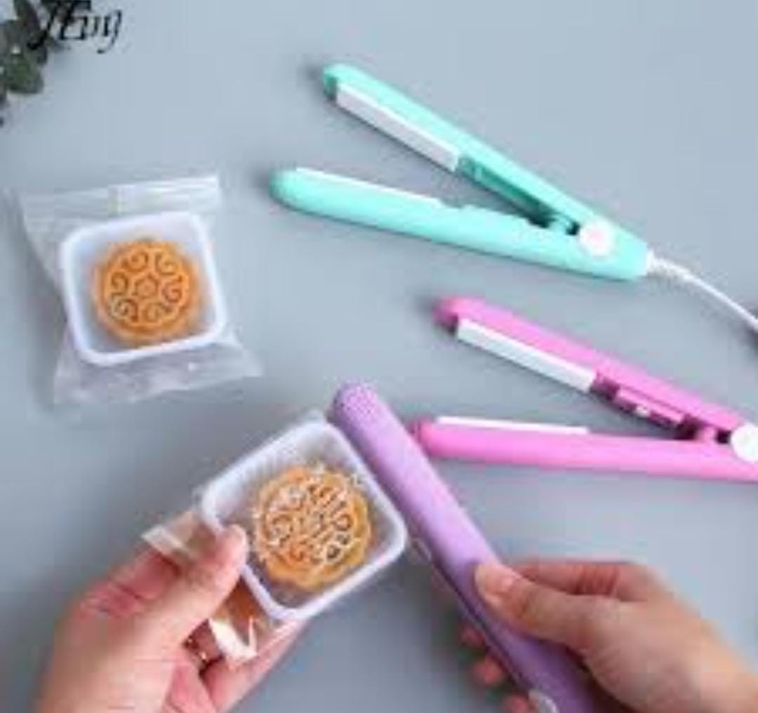2 in 1 Pouch Sealer Cum Hair Straightener