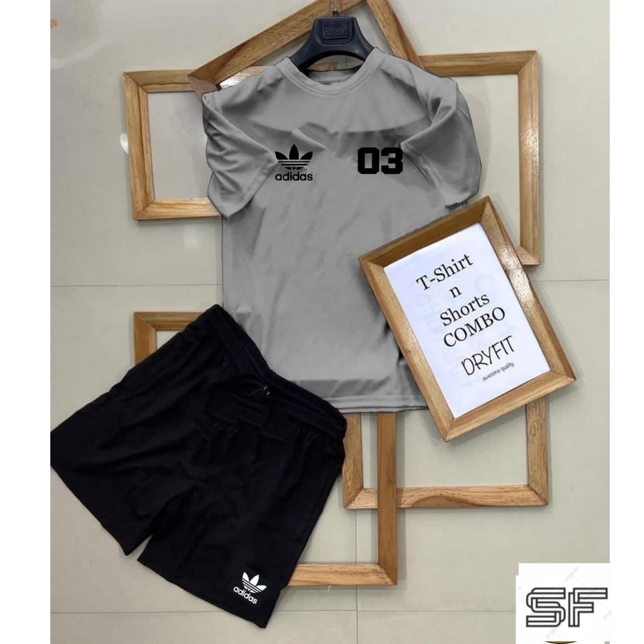 ADIDAS  T-Shirt  Short