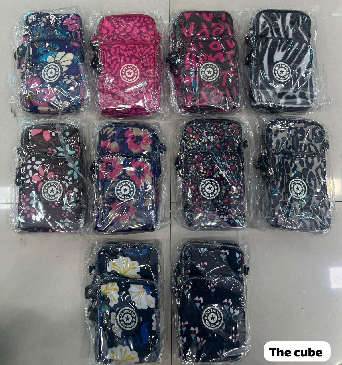 lady wallet Bags Nylon Women Mobile Phone Bags