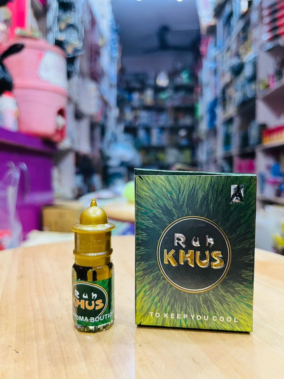 ASTIN Run khus to keep you cool perfume alcohol -free attar